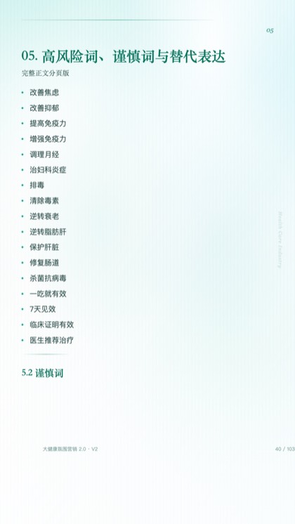 05. 高风险词、谨慎词与替代表达