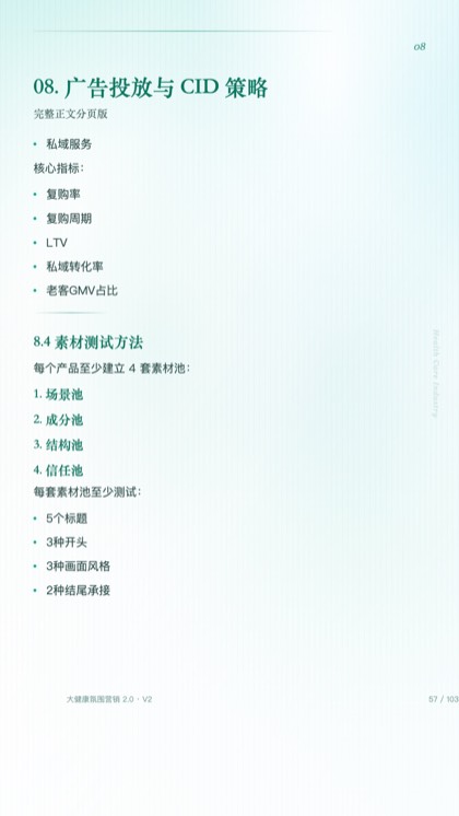 08. 广告投放与 CID 策略