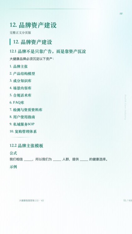 12. 品牌资产建设