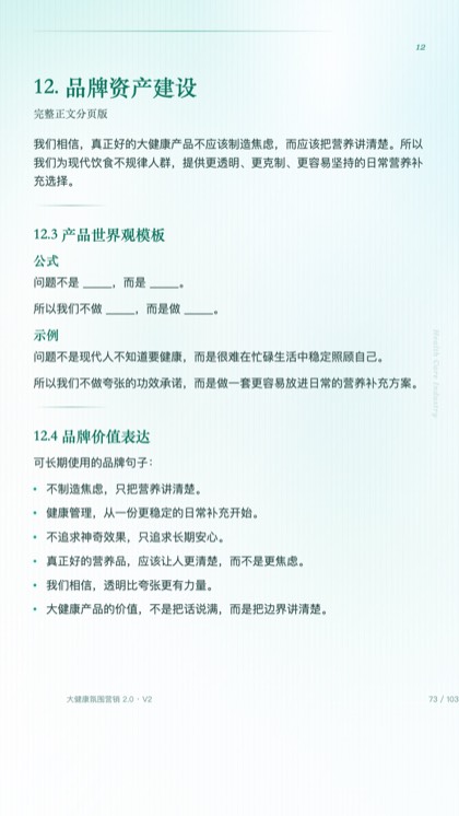 12. 品牌资产建设