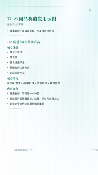 17. 不同品类的应用示例