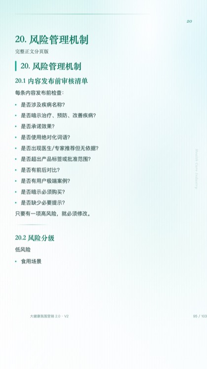 20. 风险管理机制