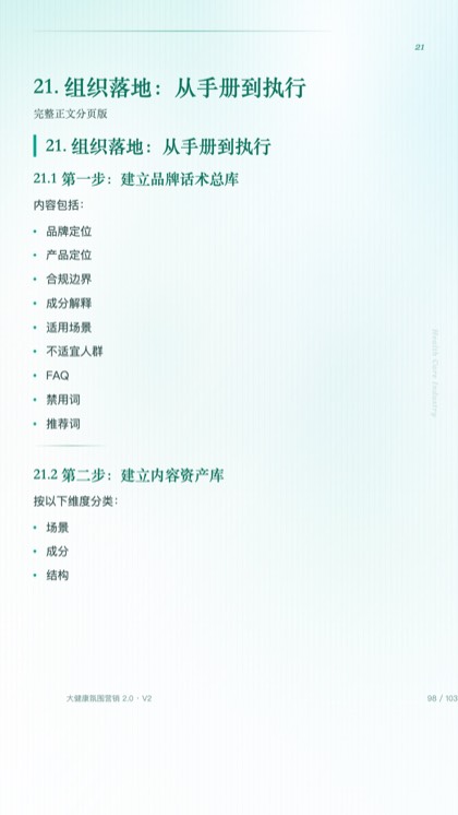 21. 组织落地：从手册到执行