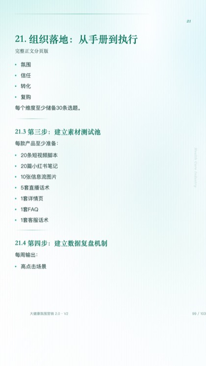 21. 组织落地：从手册到执行